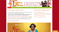 Desktop Screenshot of latontinedestigresses.fr